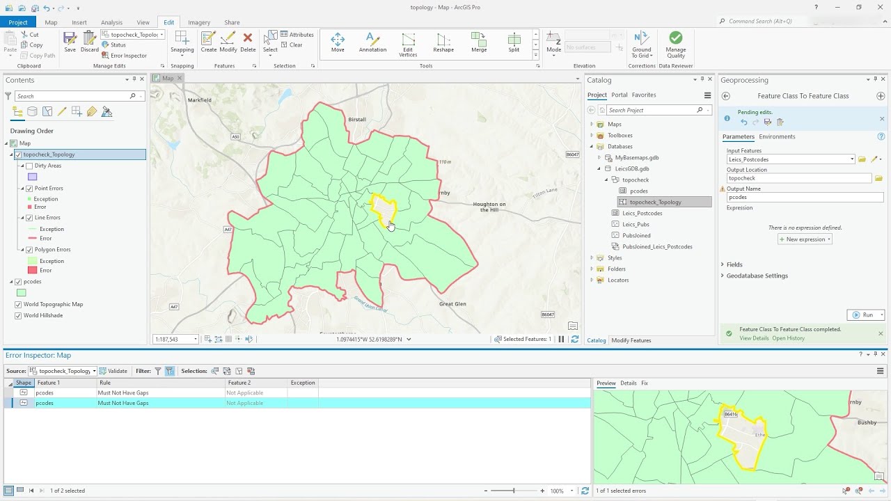 ArcGIS Pro Topology Introduction YouTube ArcGIS Pro Topology Introduction YouTube