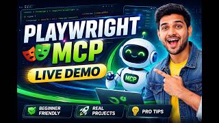 Master Playwright MCP in 1 Hour 🚀 | Live Demo + Real Use Cases