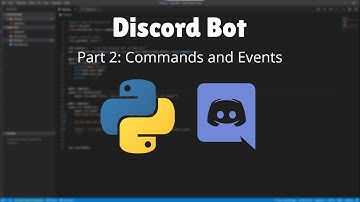 How to make a Discord Bot in Python! (Part 2: Commands and Events)(2021)
