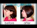 haircut female Bob  (Женская стрижка "Боб") tutorial 27