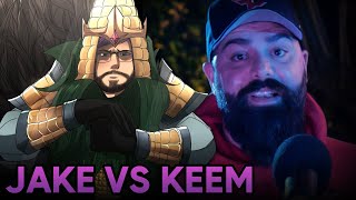 Jake vs Keemstar! Keem Blocks and Runs Away