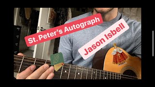 Video thumbnail of "St  Peter's Autograph-Guitar Lesson"