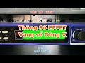 Thông số vang số dòng X3 đến X10. Văn Nới audio