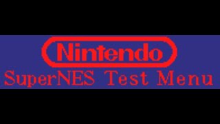 SNES Test Program 534/763 SNES NA