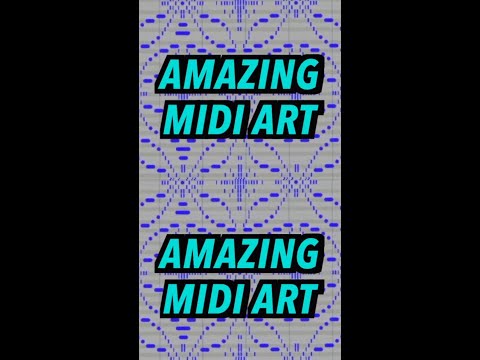  How does MIDI art sound? 📷 Otu Music Producer