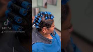 Pixie Rolled Set #shreveporthairstylist