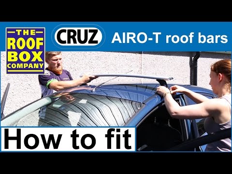 Cruz Airo-T & ST Roof bars -  How To Fit