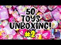 New unboxing 50 new blindbags huge unboxing party