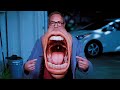 A Man With A Freakishly Huge Mouth Eats Girls With Red Coat A Man With A Freakishly Huge Mouth Eats Girls With Red Coat