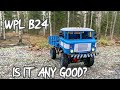 WPL B24 hitting the trail for the First Time! Scale truck!