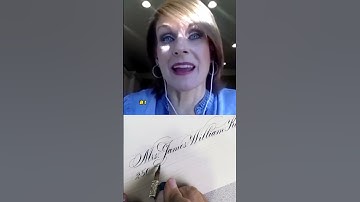 Suzanne Cunningham Calligraphy and USING different NIBS #shorts