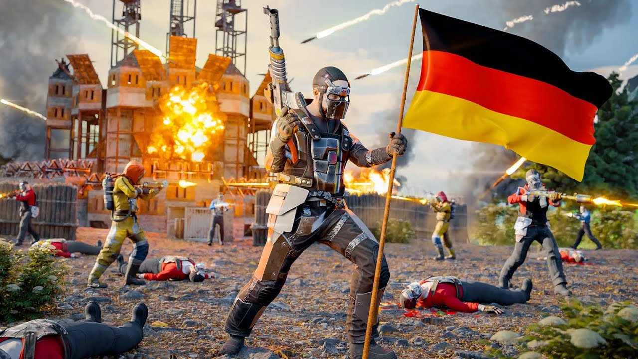 Wie 60 Deutsche Alles und Jeden Raiden - Rust Deutsch