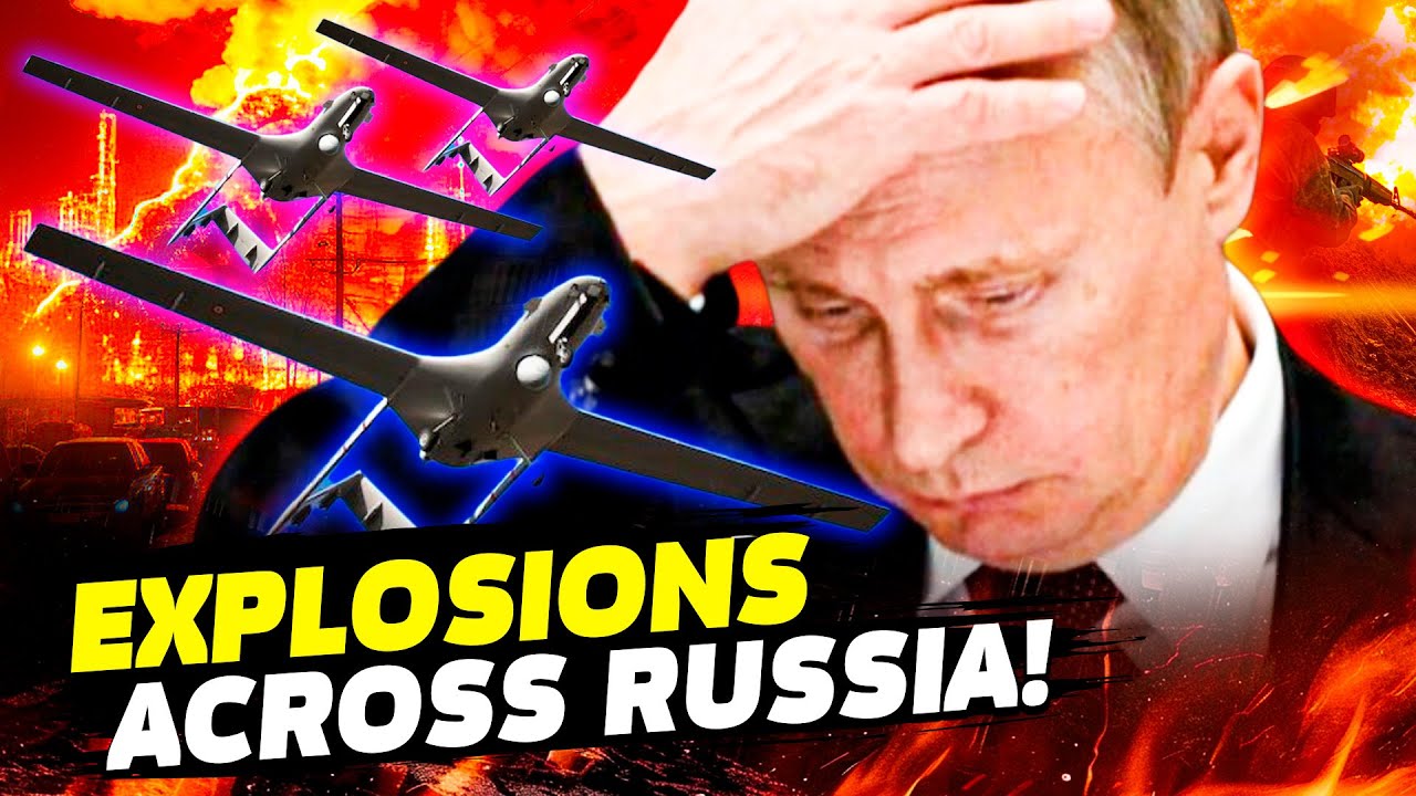 💥 HUGE EXPLOSION! RUSSIA'S LARGEST OIL STORAGE FACILITY HAS BEEN BLOWN ...