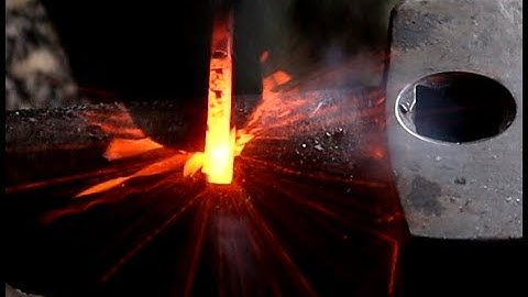 Basic Blacksmithing. Drawing Out A Taper