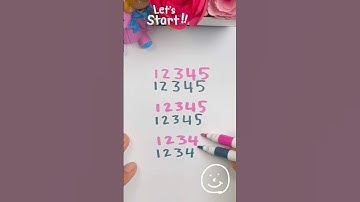 Write numbers #shorts #abc #number #learning #viralvideo