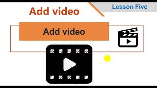 #6 كيفية إضافة الفيديوهات داخل الموقع || Google Sites