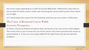 Solving the Wide Canvas Dilemma in Tkinter
