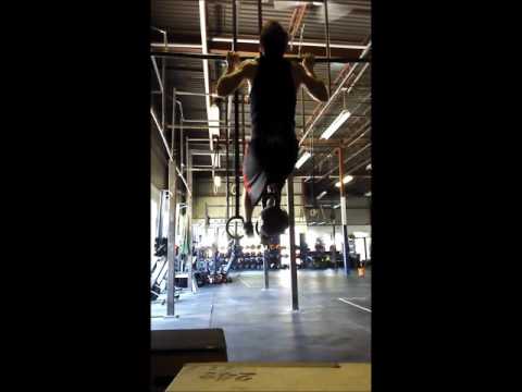 Weighted pull ups: 40kg (89lbs) x 7 reps with straps
