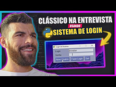 Ele criou ESTE sistema de login em Python!