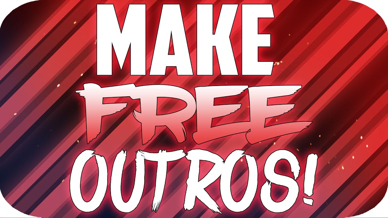 How To Make An Outro For Your Youtube Videos Using Panzoid (2017)