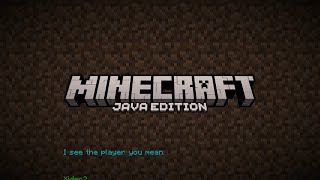 Minecraft Ending Scene (Poem + Credits)