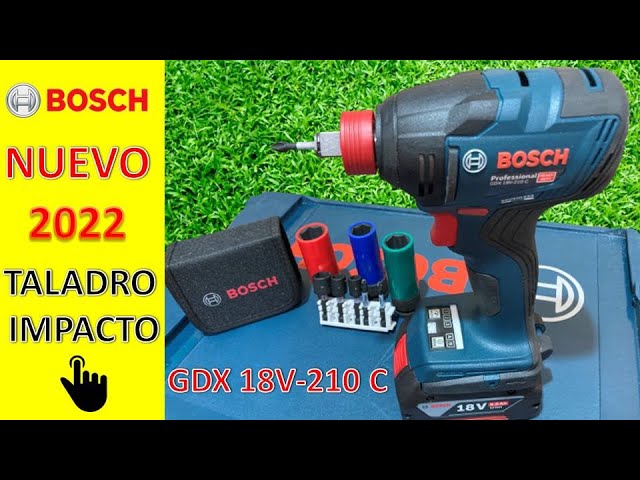 Bosch GDX 18V-210 C Kit Professional Cordless Impact Wrench (2x5Ah), Toolfix, Dundalk, Co. Louth