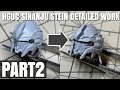 HGUC SINANJU STEIN PART2 ~Detailed work~(HG シナンジュスタイン ディテールアップ製作動画:頭部)
