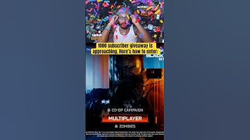 1000 subscriber giveaway is approaching. Here’s how to enter: #giveaway #1000subscriber #contest