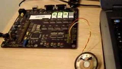 Z8 microcontroller playing Bohemian Rhapsody