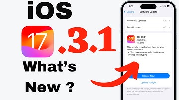 iOS 17.3.1 update - What