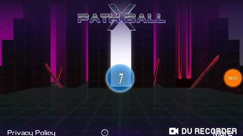 Path Ball X Beta 6.1 Checkpoint 7 in the menu!