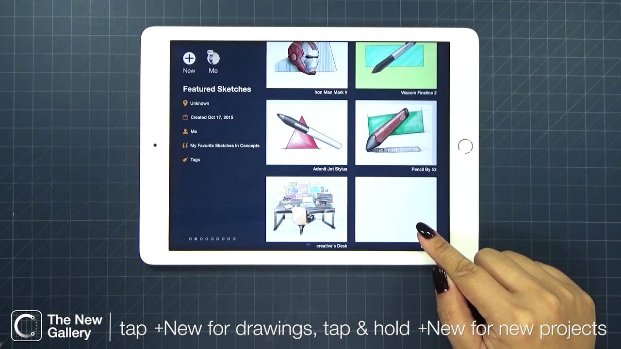 Concepts Whats New In 40 Layers Gallery Fill Pen Ipad Pro Apple Pencil