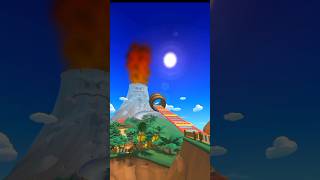 火山トラック Volcano Track  #shorts #マリオカート #マリオ #kart #racing #mario #car #funny #coffeegamer999