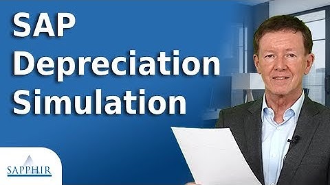 SAP Depreciation Simulation