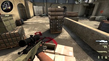 CS:GO place to plant b (dust 2)
