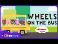 The Wheels on the Bus Go Round and Round Song | Fun Kids Songs | The Kiboomers