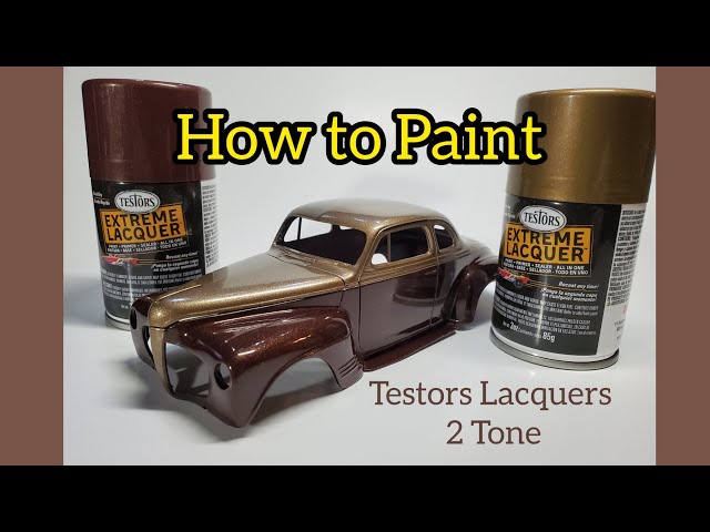 How To Airbrush Testors Enamel Paint - Awesome Results - Perfect