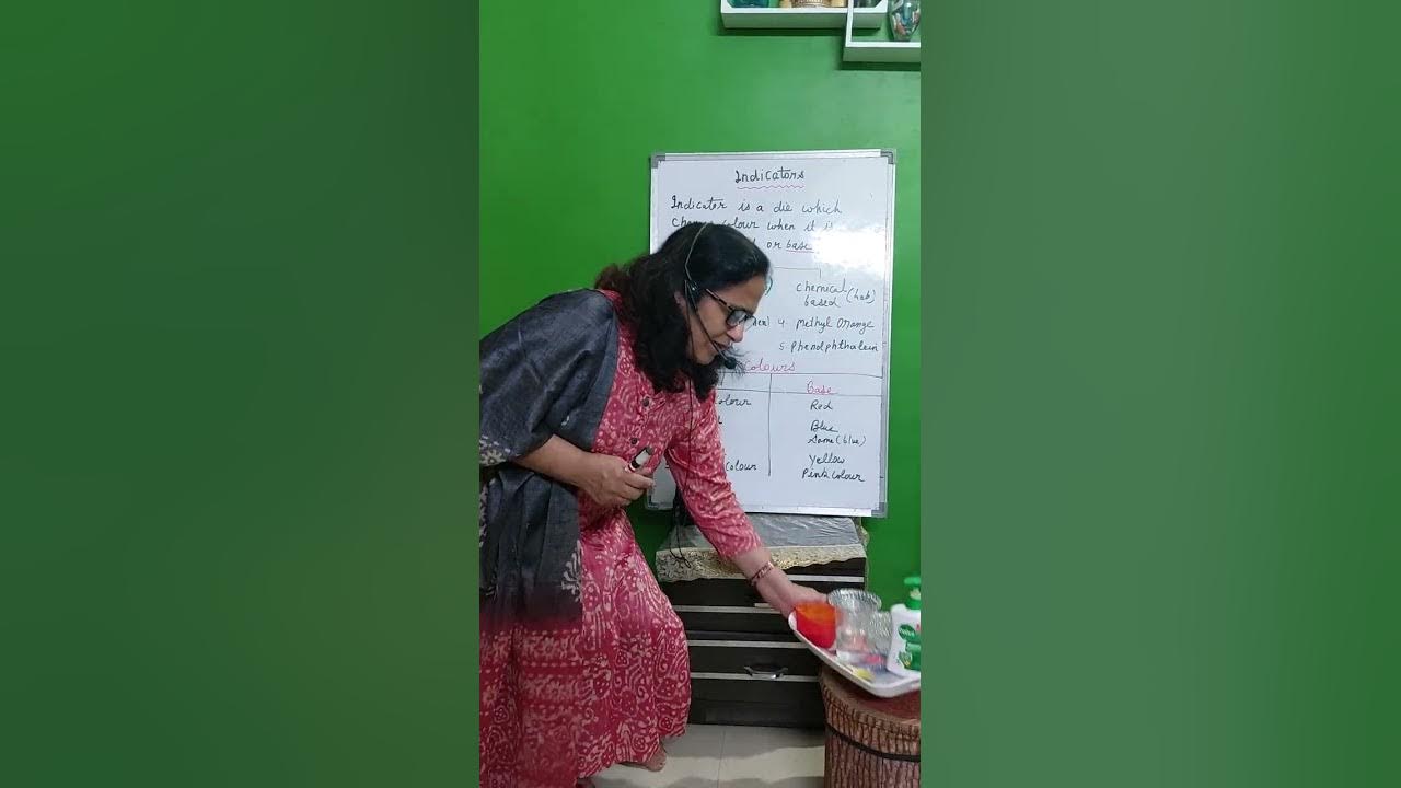 Acid Basis and Salts Indicators Class VII & X YouTube