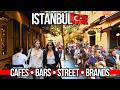 This Is Istanbul 2026 Galata Tower Istiklal Street 4K Walking Tour Famous Cafes Bars Brands 