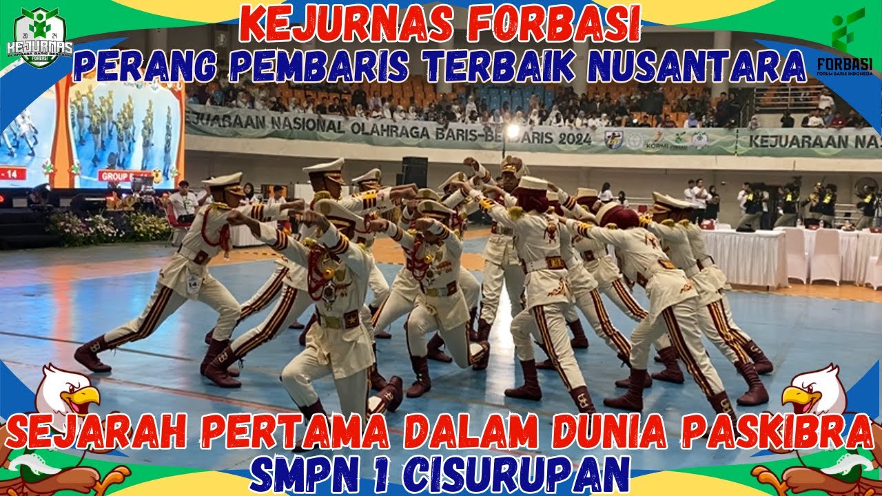 PERANG BINTANG PARA PEMBARIS...!!! SMPN 1 CISURUPAN DI KEJUARAAN NASIONAL FORBASI