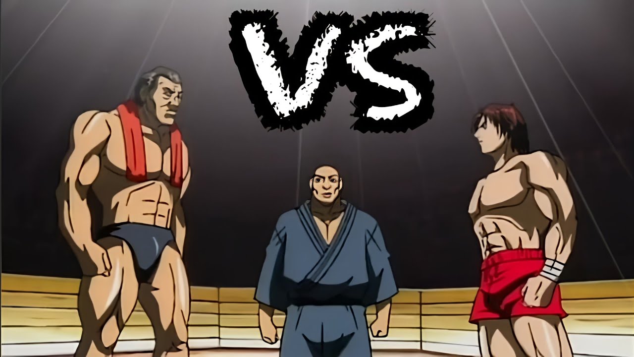 Баки Ханма против Игари Кандзи HD, ДУБЛИРОВАННЫЙ!! 🤯💯🤣🍿👌