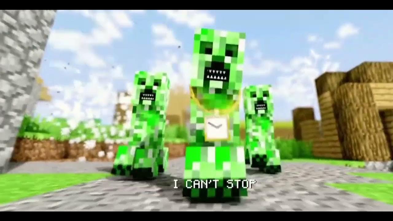 mincraft creeper song [by shahtailygaming] YouTube