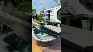 Hot tub factory