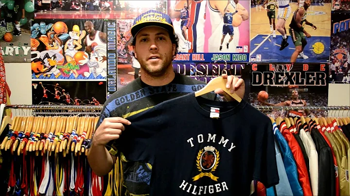 SOLEFOODSF "Virtual Thrifting" - Vintage Tommy Hilfiger Crest T-Shirt Sz.L