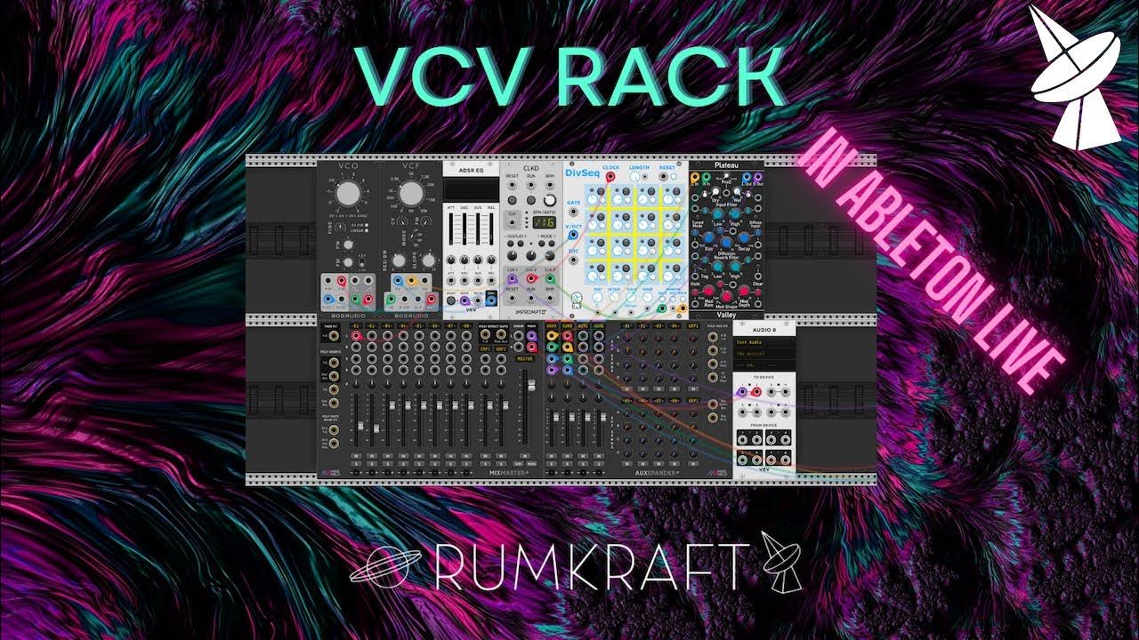 Rumkraft TV Intro to VCV Rack Software Modular Synthesis and Ableton