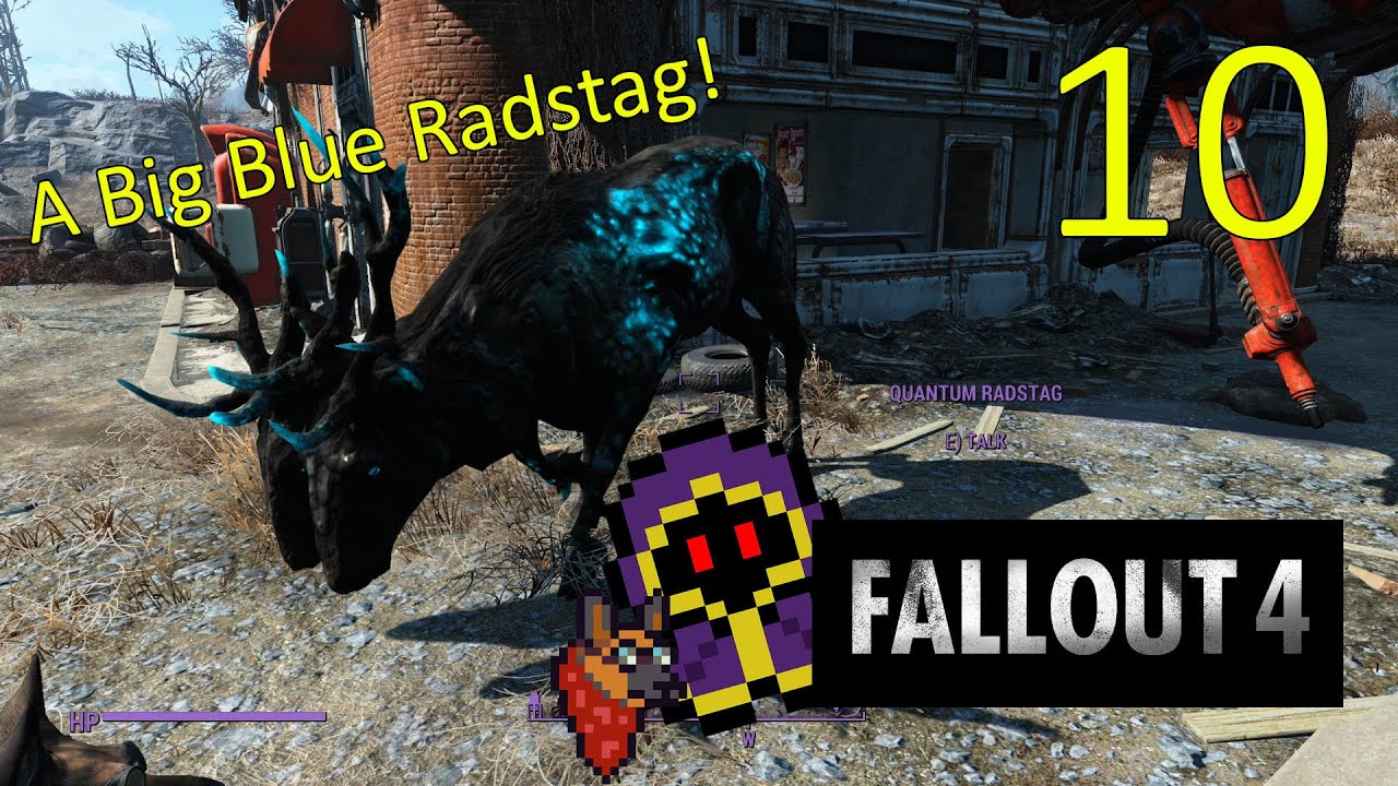 The accidental search for the Quantum Radstag - Fallout 4 Ep. 10