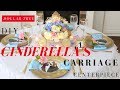 DIY Cinderella's Carriage Centerpiece | Cinderella Party Ideas | Disney Princess Party Ideas