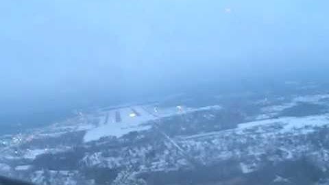 ILS BC Approach in a Lear 55