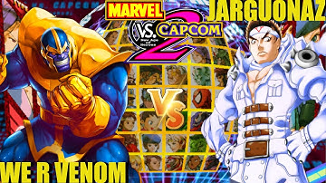 MvC2 Mvci Umvc3 JARGUONAZZ vs WE R VENOM pt 4