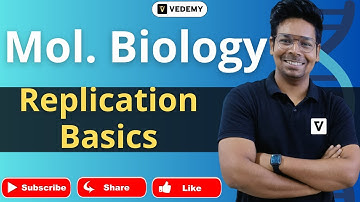 Replication Basics | Molecular Biology | By Virendra Singh | CSIR | GATE | DBT | ICMR | CUET | JAM |